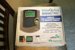 Acroprint timeQplus Biometric TQ100 Timeclock for QuickBooks