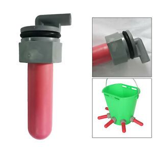 Goats Calves Farm Milking Bottle Drink Teat Mouth Bucket Rubber Nipple