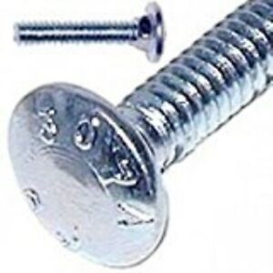 Bolt Carriage Zinc 5/16x3