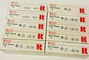 Ricoh PPC  Refill Staple Type K  410802  Lot of 10