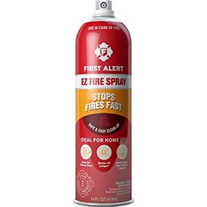 First Alert EZ Fire Spray, Extinguishing Aerosol Spray, AF400
