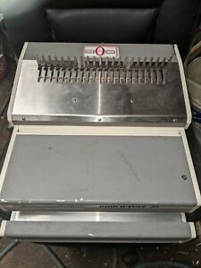 RHIN-O-TUFF OD4400 MANUAL plastic COMB OPENER BINDER binding machine RHIN o tuff