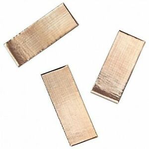 3M 1181 Foil Tape,1 In. x 3 In.,Copper,PK100