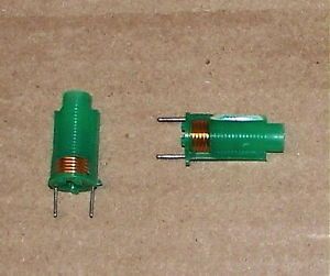 .17-.25 variable RF inductor vintage ferrite core slug radio antenna tuning coil