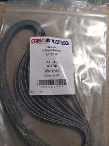 CGW Lot Of 10 1/2&#034; x 24&#034; File Belts A3-60 Grit