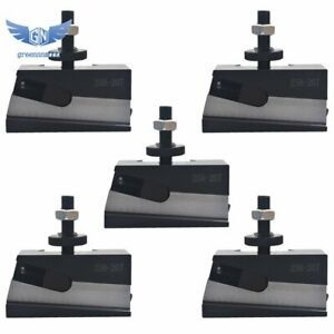 5Pcs BXA #7 250-207 10-15&#034; Quick Change Tool Post Universal Parting Blade Holder