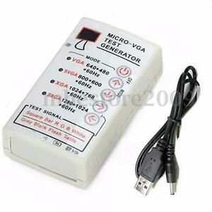 Portable 60HZ Signal Generator VGA/SVGA/XGA For LCD CRT Display Monitor  L