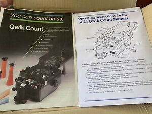 SC 24 Qwik Count Electrical/ Manual Coin Counter