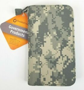 Franklin Covey Government Products Digi Camo Pocket Slim Zip Planner NWT