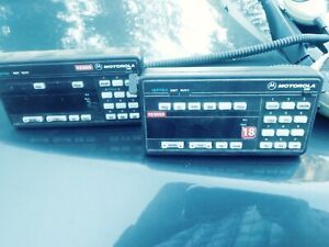 2 Used motorola astro spectra W9 Heads
