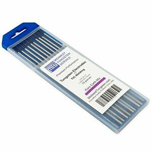 TIG Welding Tungsten Electrodes Rare Earth Blend Purple EWG 10-Pack 3/32&#034;