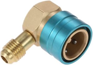 Aupoko R1234YF to R134A Hose Adapter, R12 to R134A Low Side Quick Coupler for AC