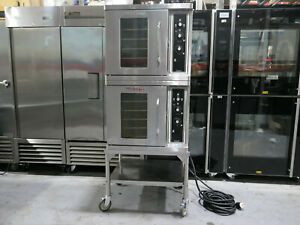 2016 Blodgett CTB Double Electric Half Pan Size Baking Convection Oven 208V/3Ph