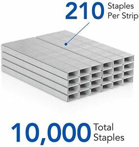Swingline Staples, Standard, 1/4 inches Length, 210/Strip, 5000/Box, 1 Box