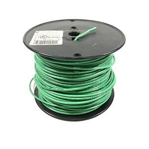Southwire 22968201 Building Wire, Thhn, 12 Awg, Green, 90% Full