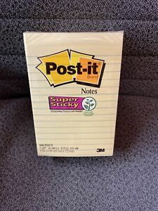 Post-It Super Sticky  4X6 In.,Yellow,Pk5