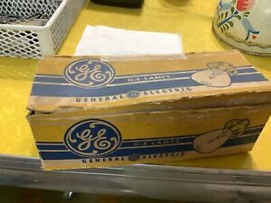 Vintage GE General Electric 1503 6-8 Volts Lamps 10 w Original Box unused