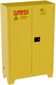 Jamco 45-Gallon Forkliftable Safety Flammable Steel Cabinet for Flammable Liquid