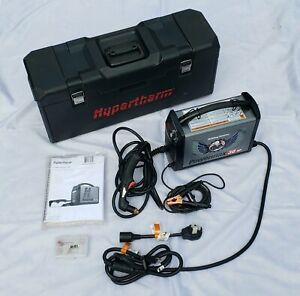 Hypertherm Powermax 30 XP Plasma Cutter 15&#039; Torch 120-240V Manual Case 088079