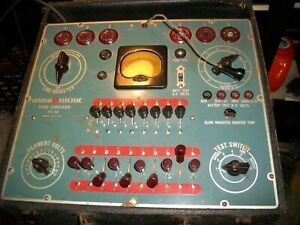 GE TC-3A TUBE TESTER (WORKS)