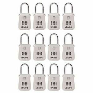 Lion Locks 1500 Key Storage Realtor Lockbox, Set-Your-Own Combination Portable K