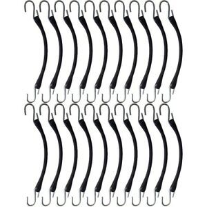 (20x) 9&#034; Bungee Straps For Trucks Trailers Boats Cargo Tarp
