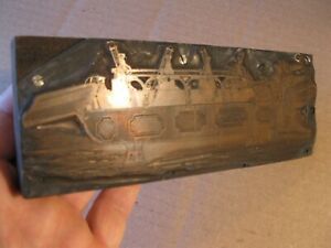 Antique C G Sargent &amp; Son Graniteville MA textile machine printing block Museum