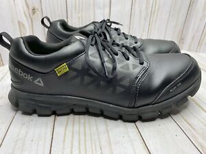 Reebok RB4046 Men&#039;s Sublite Alloy Toe EH Protection Slip Resistant Work Shoe 13M