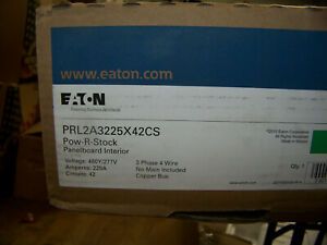 Eaton Pow-R-Stock Interion Panelboard 3 Ph 4 Wire 225A 42 Circuits 480Y/277V