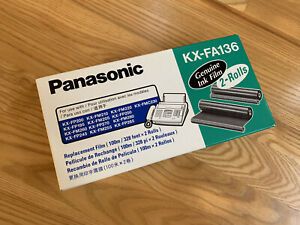 Panasonic KX-FA136 Genuine Fax Ink Film 2-roll