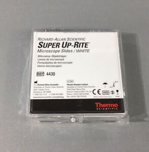 Thermo Scientific Richard Allan Super Up-Rite Microscope Slides White 4430 72pc