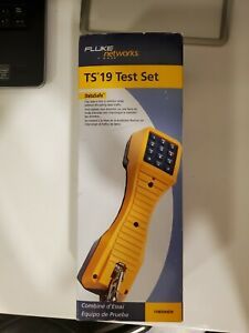 Fluke Networks 19800009 TS19 Telephone Test Set - Yellow