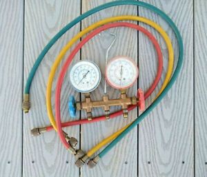 Imperial Refridgeration gauge set with hoses