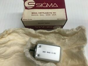 VINTAGE SIGMA RELAY 5F-5000S-SIL SPDT 1 AMP 5000 OHMS 1.0 MADC OPERATE NEW