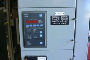 Cutler Hammer 2100 MCC 12&#034; Bucket with Eaton IQ DP-4000 Meter + Power Supply