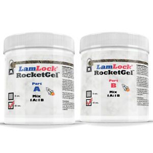 LamLock® RocketGel™ 32Oz. Kit 25 Minute Epoxy Gel for Stone
