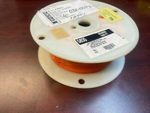 1000-FT Alpha Wire 5855 OR001 Hook-Up Wire 22 AWG Orange 600V