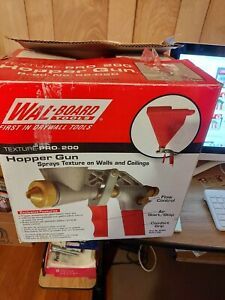 Wal-Board- Texture Pro 200 Paint Hopper Gun Sprayer Professional texture tool