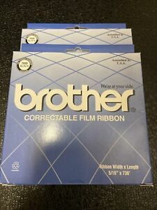 Brother 7020 Typewriter Correctable Ribbon - You Get A Qty Of 2  - Black