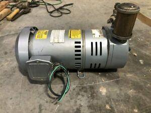 Gast 0823-101Q-G279 Vacuum Pump 10PSI 6.5/8CFM 26in-hg  208-230/380-460V 3PH