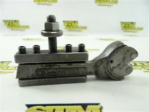 ALORIS QUICK CHANGE TOOL HOLDER AXA2 + ARMSTRONG KNURLING TOOL HOLDER
