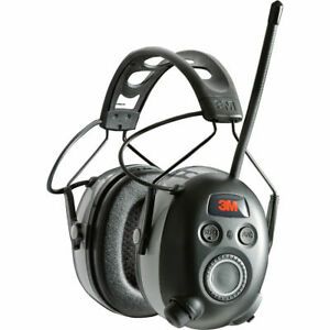 3M 90542-3DC WorkTunes Black Wireless Hearing Protector Bluetooth &amp; AM/FM Radio
