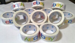 Ebay brand tape new lot 12 packing colored sealing packaging