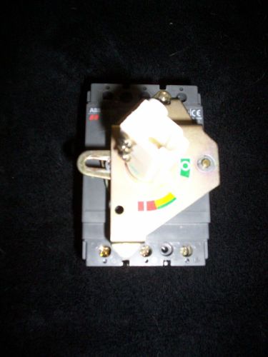 ABB SACE S1 Circuit Breaker 3 Pole 50Amp 277/480VAC S1N WITH OPERATING MECHANISM
