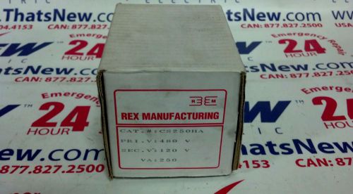 Rex manufacturing cs250ha transformer for sale