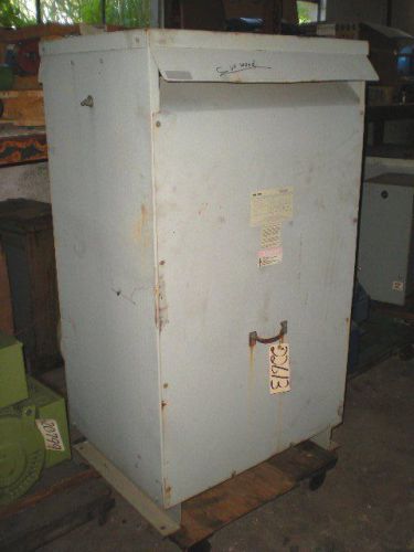 167 kva federal pacific dry type transformer 1 phase,480-240-120 volts(22612) for sale