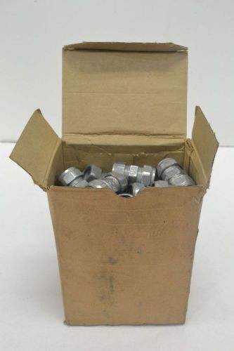 Lot 40 new iberville ci-5904 emt compression couplings size 1/2in zinc b217593 for sale