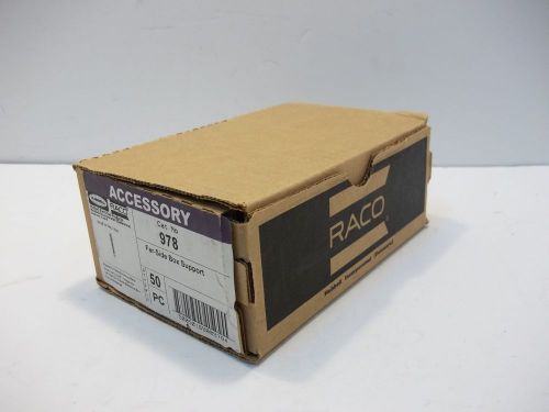 Raco box support 978 snaps into 1/4&#034; hole: lot of 50 for sale