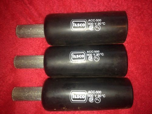 Ilsco Wire Connector Adapter, ACC-500, 500MCM **(Lot of 3)**