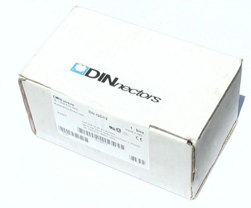 NEW Automation Direct DN-QD12 Screwless Double-Level Terminal Block, box of 25